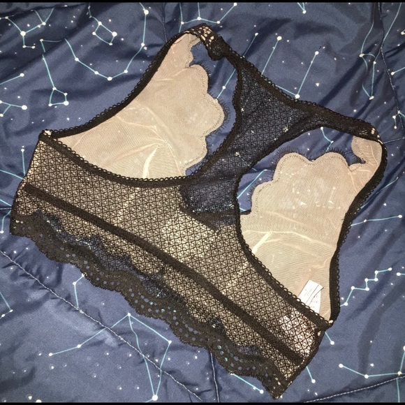 ❌SOLD❌ on Mercari—VS Dream Angels Black Bralette - Picture 5 of 5